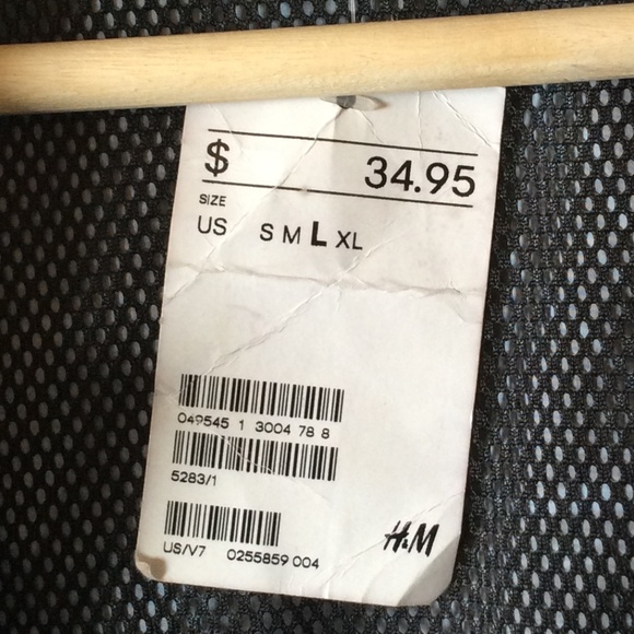 NWT H&M Windbreaker Style Men's Jacket - Picture 4 of 7